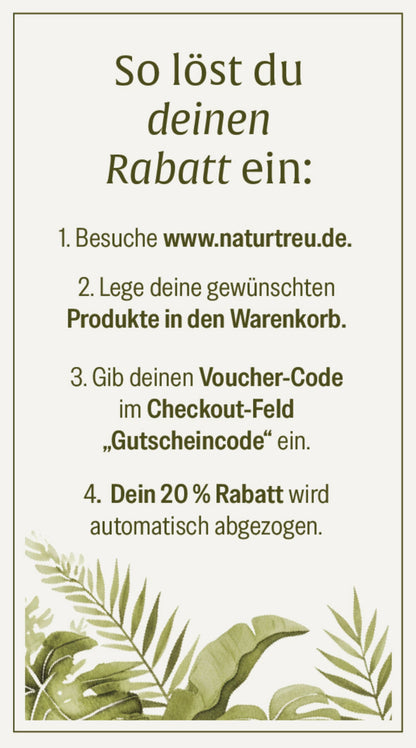 Voucher 20er Bundle - Naturtreu Expertenprogramm