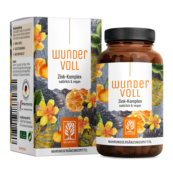 Hochdosierter Zink-Komplex mit Vitamin C