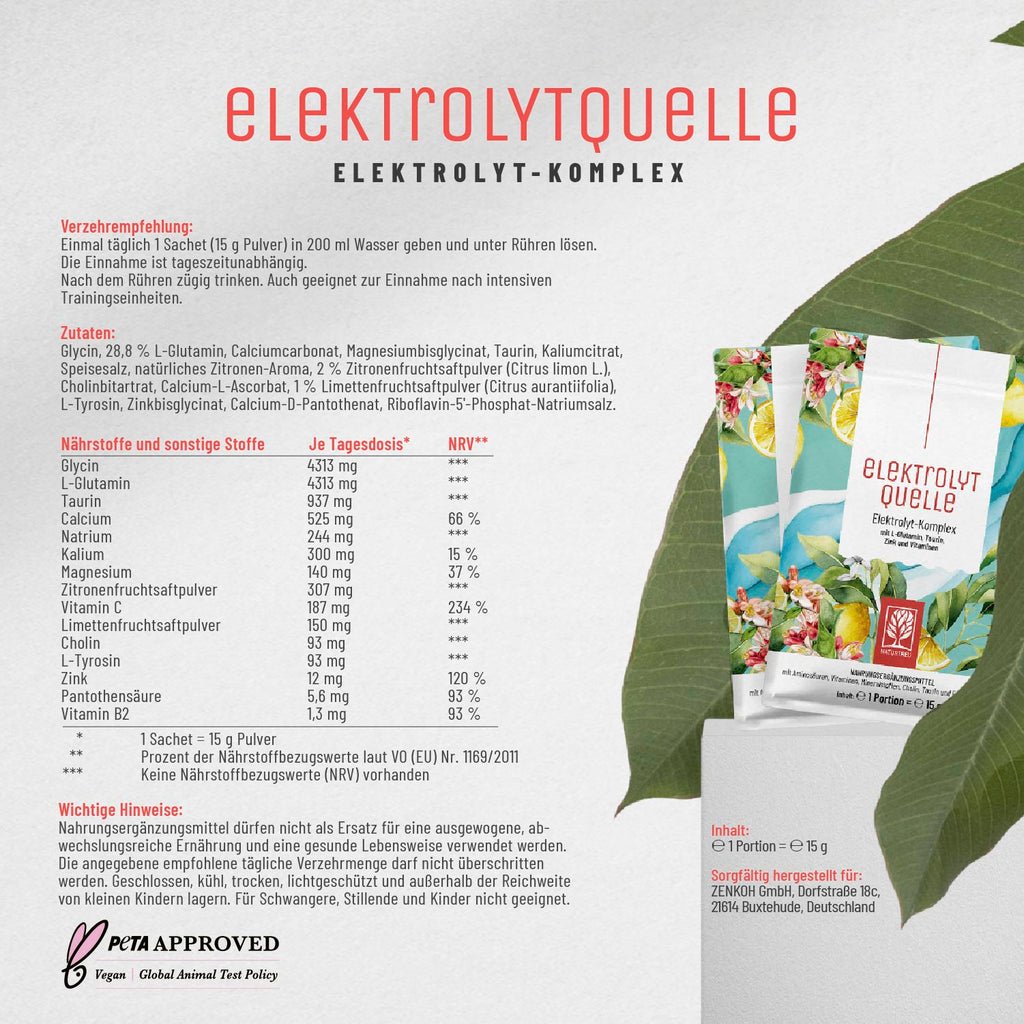 elektrolytquelle elektrolyt komplex etikett