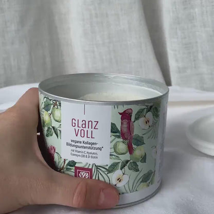 Glanzvoll: Vegane Kollagen-Bildungsunterstützung* mit Vitamin C, Hyaluron, Q10 & D-Biotin